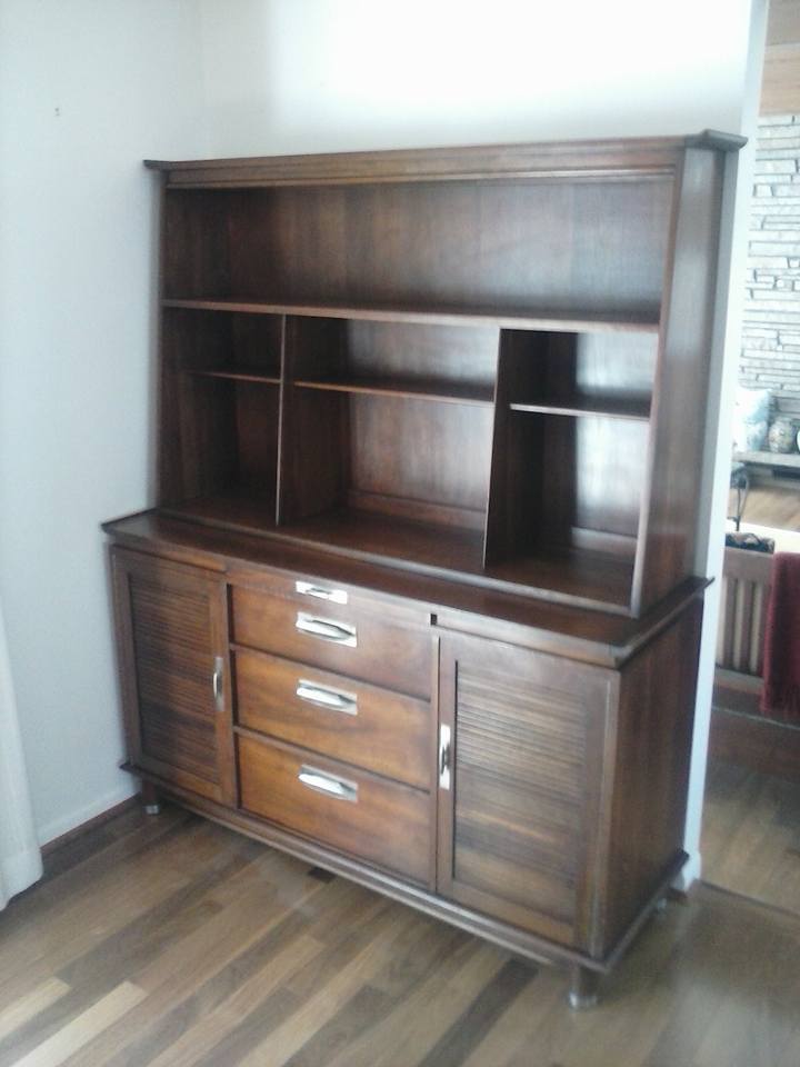 mid century modern bookcases